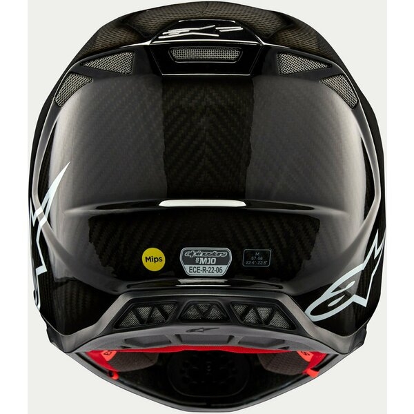 Casca cross-enduro ALPINESTARS SUPERTECH S-M10 SOLID 2024 ECE 22.06 Negru XXL, 5