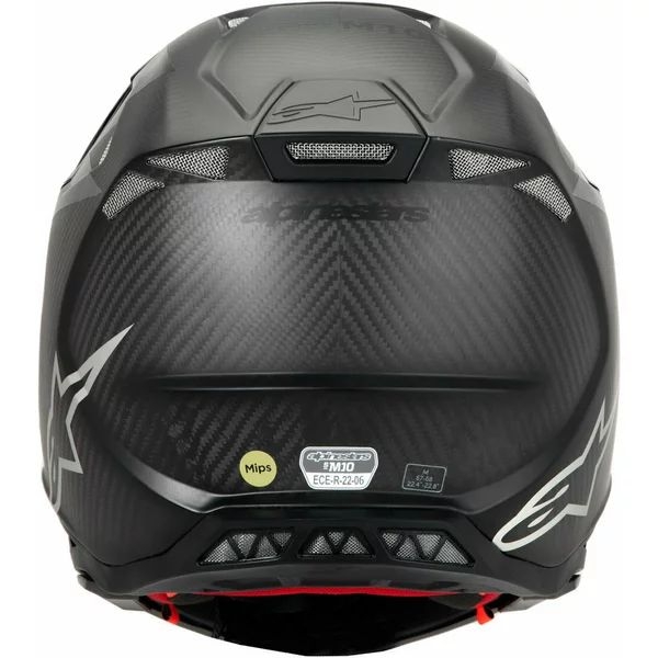 Casca cross-enduro ALPINESTARS SUPERTECH S-M10 FAME 2024 ECE 22.06 M Negru mat, 12