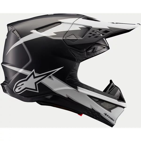 Casca cross-enduro ALPINESTARS SUPERTECH S-M10 AMPRESS 2024 ECE 22.06 M Negru/Galben, 7
