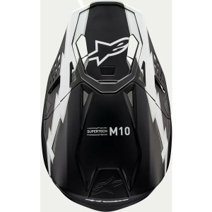 Casca cross-enduro ALPINESTARS SUPERTECH S-M10 AMPRESS 2024 ECE 22.06 M Negru/Galben, 22