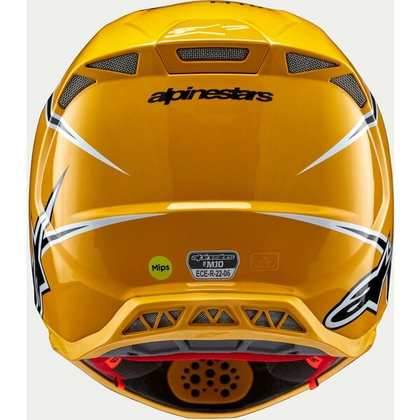 Casca cross-enduro ALPINESTARS SUPERTECH S-M10 AMPRESS 2024 ECE 22.06 M Negru mat/Alb, 12