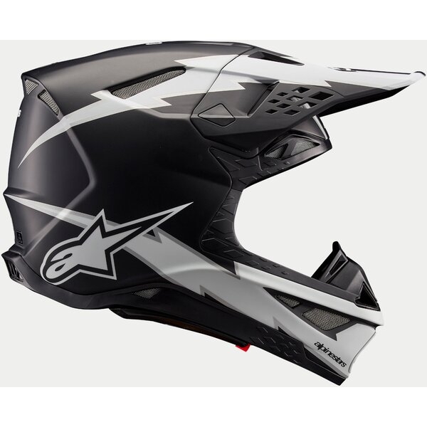 Casca cross-enduro ALPINESTARS SUPERTECH S-M10 AMPRESS 2024 ECE 22.06 XL Negru/Galben, 8