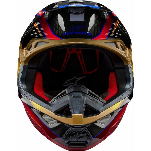 Casca cross-enduro ALPINESTARS SUPERTECH S-M10 ERA 2024 ECE 22.06 L Roz/Violet/Galben fluo, 15