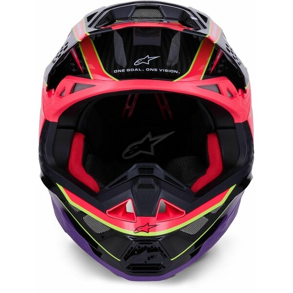 Casca cross-enduro ALPINESTARS SUPERTECH S-M10 ERA 2024 ECE 22.06 L Albastru/Rosu/Galben fluo, 3