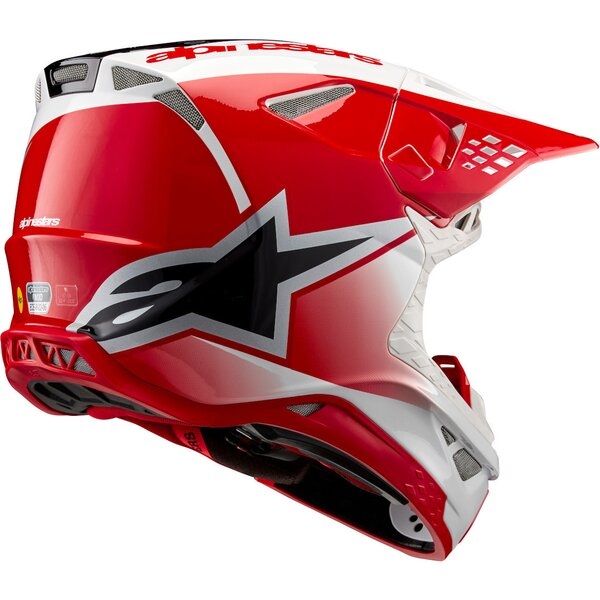 Casca cross-enduro ALPINESTARS SUPERTECH S-M10 UNITE 2024 ECE 22.06 XL Galben fluo/Negru/Roz, 4