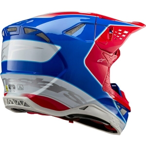Casca cross-enduro ALPINESTARS SUPERTECH S-M10 AEON 2024 ECE 22.06 L Rosu/Albastru, 5