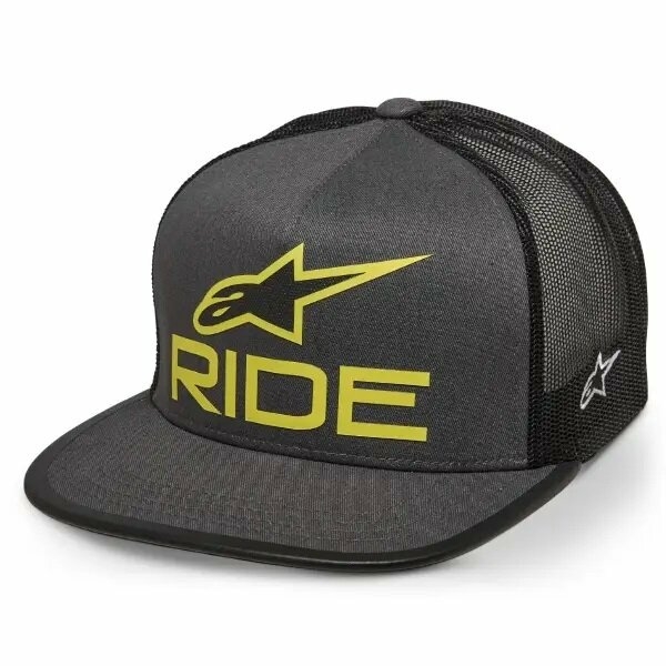 Sapca ALPINESTARS RIDE 4.0 TRUCKER Hat Negru/Galben/Rosu, 2