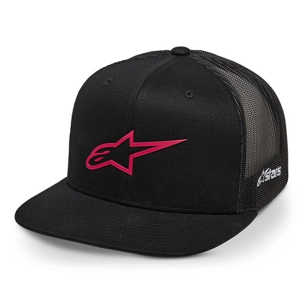 Sapca ALPINESTARS 3D AGELESS TRUCKER Hat Negru/Rosu, 6
