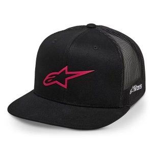 Sapca ALPINESTARS 3D AGELESS TRUCKER Hat Negru/Rosu, 3