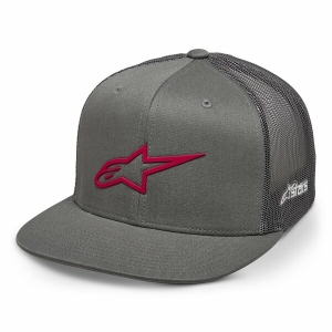 Sapca ALPINESTARS 3D AGELESS TRUCKER Hat Negru/Rosu