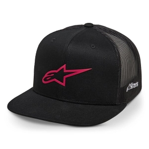 Sapca ALPINESTARS 3D AGELESS TRUCKER Hat Gri/Rosu, 4