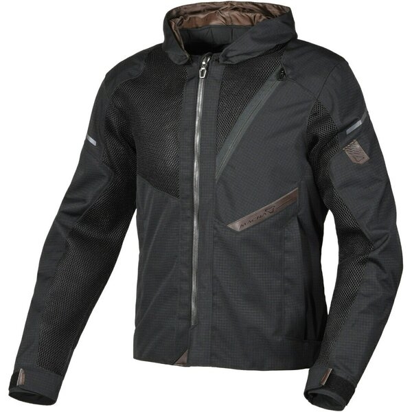 Geaca de vara textil MACNA FARROW M Negru camo, 4