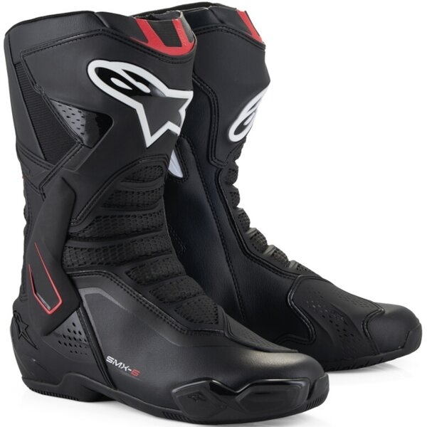 Cizme sport/touring ALPINESTARS SMX-6 V3 46 Negru/Gri/Rosu, 25