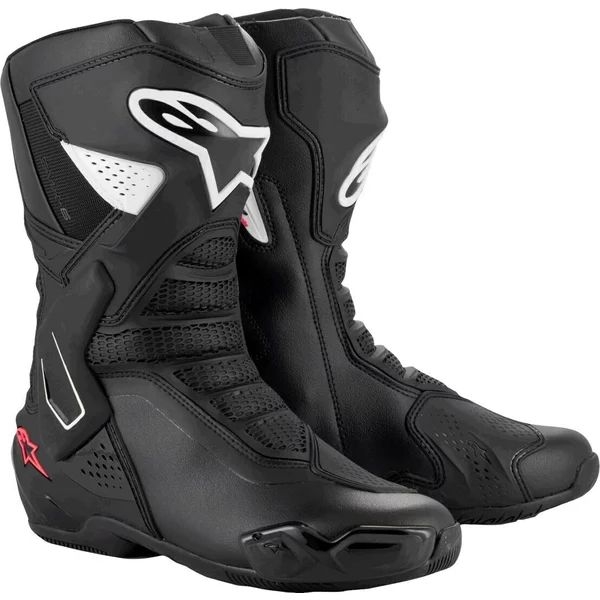 Cizme sport/touring dama ALPINESTARS STELLA SMX-6 V3 38 Negru/Alb/Roz, 4