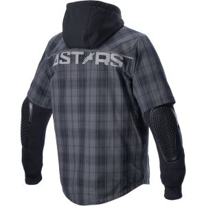 Camasa moto Alpinestars MO.ST.EQ TARTAN SHIRT S Gri inchis/Negru, 4