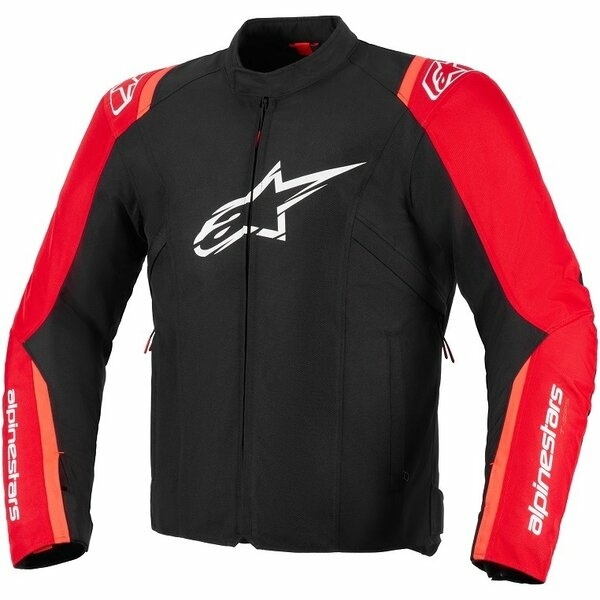 Geaca textil impermeabila ALPINESTARS T-SPS V2 S Negru/Rosu/Rosu fluo, 2