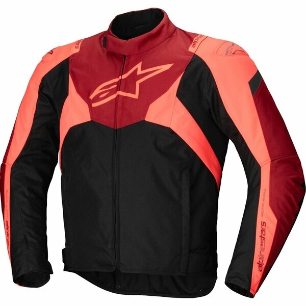 Geaca textil impermeabila ALPINESTARS T-JAWS V4 XXL Negru/Rosu fluo, 4