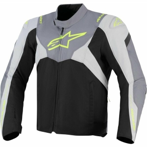 Geaca textil impermeabila ALPINESTARS T-JAWS V4 L Negru/Rosu fluo/Rosu, 7