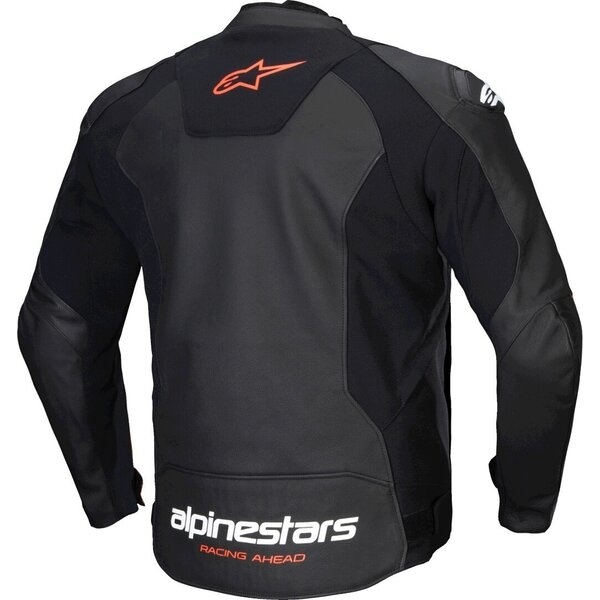 Geaca de piele ALPINESTARS FASTER V3 56 Negru/Negru, 5