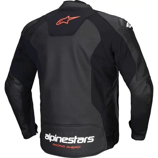 Geaca de piele ALPINESTARS FASTER V3 60 Negru/Negru, 10