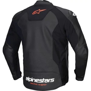 Geaca de piele ALPINESTARS FASTER V3 60 Negru/Negru, 10