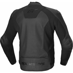 Geaca de piele ALPINESTARS FASTER V3 58 Negru/Rosu fluo, 9