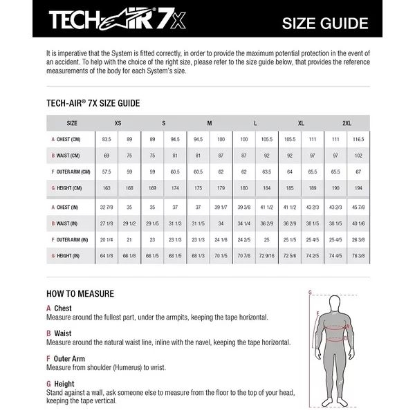Vesta airbag ALPINESTARS TECH-AIR 7X SYSTEM XS Negru/Rosu, 4