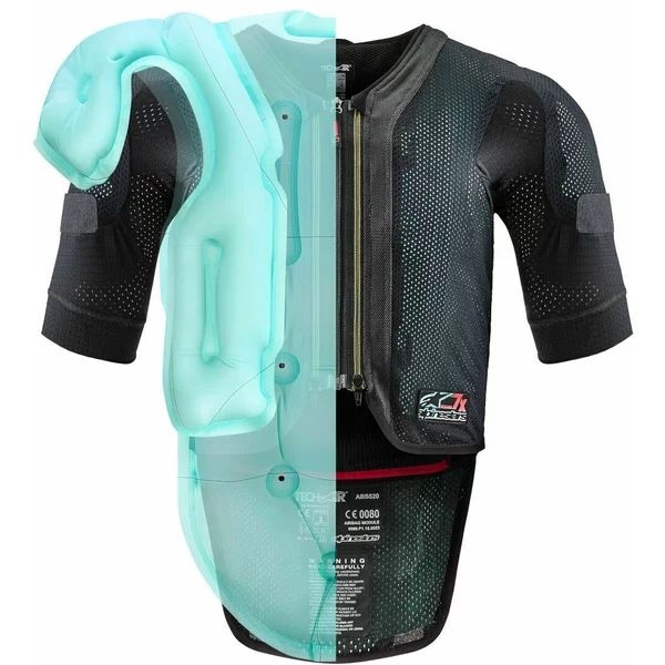 Vesta airbag ALPINESTARS TECH-AIR 7X SYSTEM XS Negru/Rosu, 5