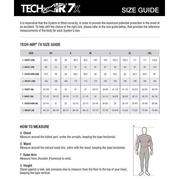 Vesta airbag ALPINESTARS TECH-AIR 7X SYSTEM XL Negru/Rosu, 11