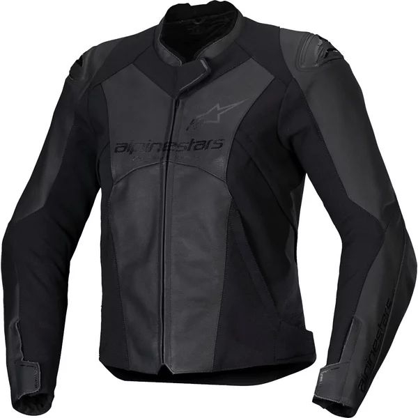 Geaca de piele dama ALPINESTARS STELLA FASTER V3 38 Negru/Alb/Coral, 9