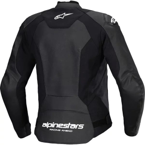 Geaca de piele dama ALPINESTARS STELLA FASTER V3 38 Negru/Alb/Coral, 8