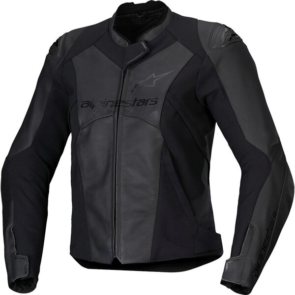 Geaca de piele dama ALPINESTARS STELLA FASTER V3 Negru/Alb 42, 3