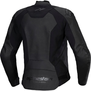 Geaca de piele dama ALPINESTARS STELLA FASTER V3 Negru/Alb 44, 7
