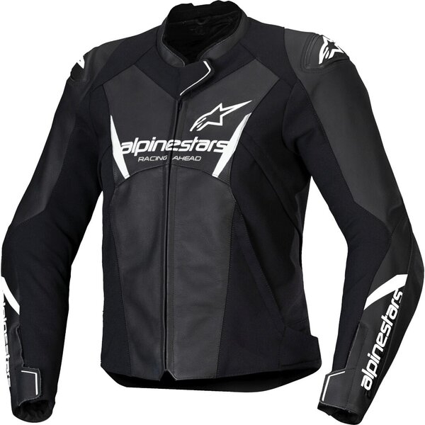 Geaca de piele dama ALPINESTARS STELLA FASTER V3 46 Negru/Negru, 4