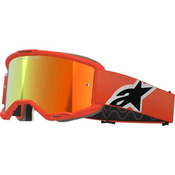 Ochelari cross-enduro ALPINESTARS VISION 5 CORP MIRROR GOGGLE Rosu/Mov, 4
