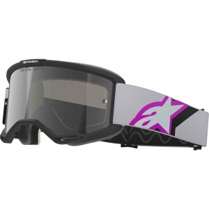 Ochelari cross-enduro ALPINESTARS VISION 5 CORP MIRROR GOGGLE Rosu/Mov, 3