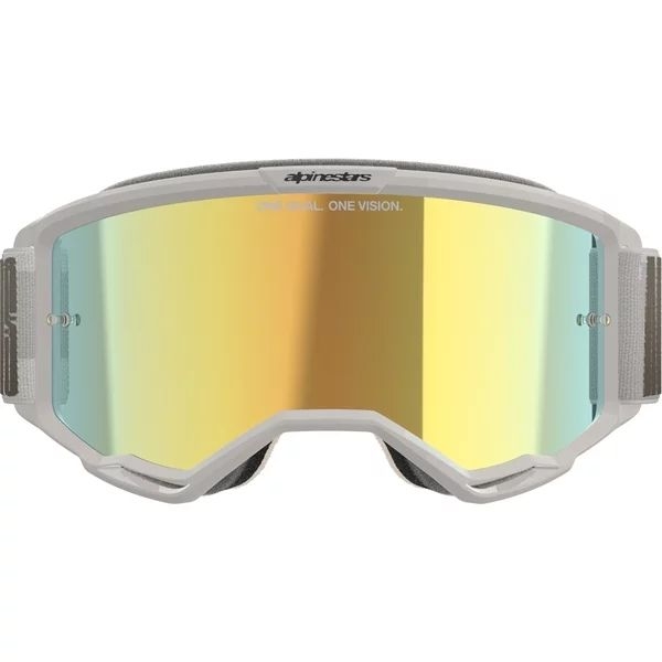 Ochelari cross-enduro ALPINESTARS VISION 5 HOLLOW MIRROR GOGGLE Negru/Galben fluo, 16