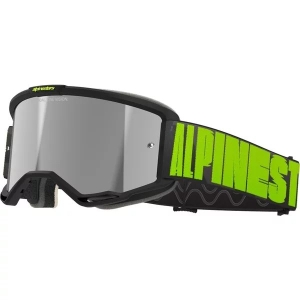 Ochelari cross-enduro ALPINESTARS VISION 5 HOLLOW MIRROR GOGGLE Negru/Galben fluo, 14