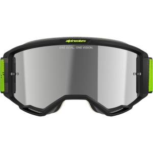 Ochelari cross-enduro ALPINESTARS VISION 5 HOLLOW MIRROR GOGGLE Bej/Auriu oglinda, 9