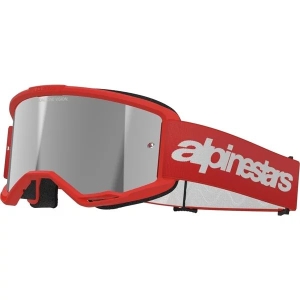 Ochelari cross-enduro ALPINESTARS VISION 3 WORDMARK MIRROR GOGGLE Rosu, 7