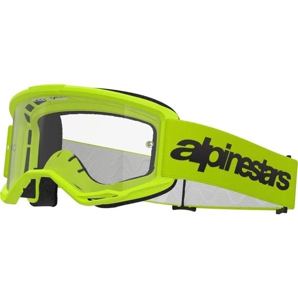 Ochelari cross-enduro ALPINESTARS VISION 3 WORDMARK GOGGLE Negru, 3