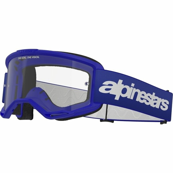 Ochelari cross-enduro ALPINESTARS VISION 3 WORDMARK GOGGLE Galben fluo, 5