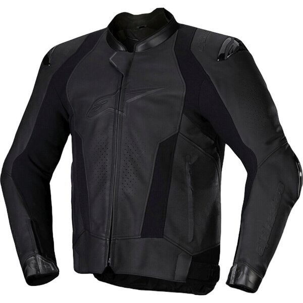 Geaca de piele sport ALPINESTARS MISSILE V3 48 Negru/Negru, 3