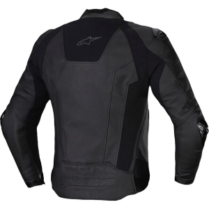 Geaca de piele sport ALPINESTARS MISSILE V3 Negru/Alb 52, 6