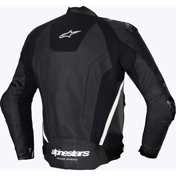 Geaca de piele sport ALPINESTARS MISSILE V3 54 Negru/Alb/Rosu, 4