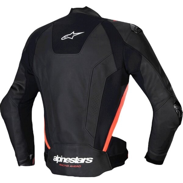 Geaca de piele sport ALPINESTARS MISSILE V3 54 Negru/Alb/Rosu, 7