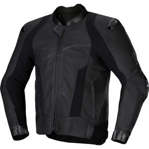Geaca de piele sport ALPINESTARS MISSILE V3 56 Negru/Negru, 6