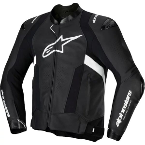 Geaca de piele sport ALPINESTARS MISSILE V3 56 Negru/Negru, 10