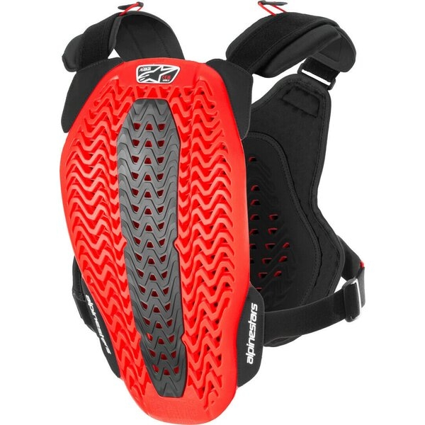 Armura de protectie ALPINESTARS A-5 PLASMA Negru/Rosu/Alb XS/S, 4