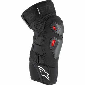 Protectii genunchi ALPINESTARS BIONIC PRO PLASMA Negru/Rosu/Alb S/M, 3
